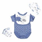 5 Piece Blue Outfit Set for Reborn Dolls