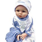 5 Piece Blue Outfit Set for Reborn Dolls