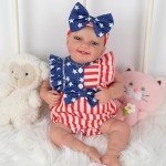 Reborn Baby Doll Clothes Set with Headband