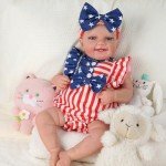 Reborn Baby Doll Clothes Set with Headband