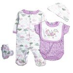 22-Inch Reborn Doll Clothes Set - 5 Pieces