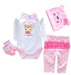 Pink Outfit Set for 20"-22" Reborn Dolls