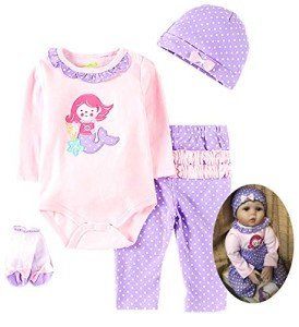 22-Inch Reborn Doll Clothes Set for Girls