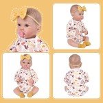 Floral Outfit Set for 20-Inch Reborn Dolls