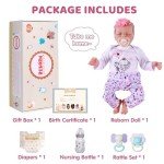 17-Inch Realistic Reborn Baby Doll with Gift Box