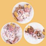 Floral Outfit Set for 20-Inch Reborn Dolls