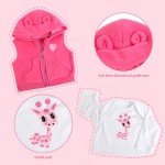 Reborn Baby Doll Clothes for 20-24 Inch Dolls