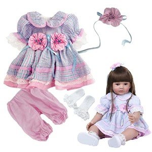 22'' Babyfere Reborn Doll Girl Clothes Set
