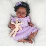 Purple Dress Set for 18-20 Inch Reborn Dolls