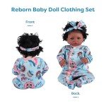 2-Pack Clothes for 17-22 Inch Reborn Dolls