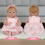 4Pcs Pink Butterfly Clothes for Reborn Dolls