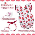 Reborn Doll Clothes Set with Magnetic Pacifier