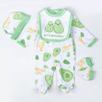 5pcs Outfit Set for 17-22 Inch Reborn Dolls