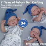 Realistic 18-Inch Reborn Baby Boy Doll