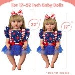 Adorable 2-Pack Doll Clothes with Headband Set