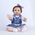 Denim Skirt Outfit Set for Reborn Dolls 17-22