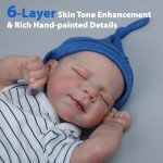 Realistic 18-Inch Reborn Baby Boy Doll