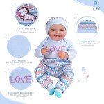 4-Piece Zebra Print Outfit for Reborn Dolls