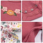 22-Inch Reborn Doll Floral Outfit Set - 4 Pieces