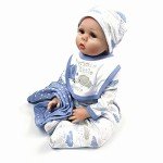 Elephant Print Outfit Set for Reborn Baby Boys