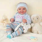 4-Piece Zebra Print Outfit for Reborn Dolls