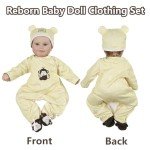 Cute Monkey Pattern Outfit for Reborn Dolls
