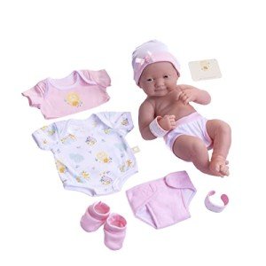 8-Piece Baby Doll Gift Set with Accessories