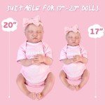 Pink Outfit Set for 17-20 Inch Reborn Dolls