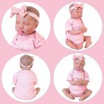 Pink Outfit Set for 17-20 Inch Reborn Dolls