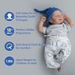 Realistic 18-Inch Reborn Baby Boy Doll