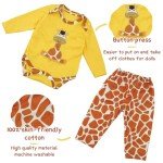 Giraffe Outfit Set for 20-Inch Reborn Dolls