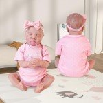 Pink Outfit Set for 17-20 Inch Reborn Dolls