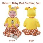 Giraffe Outfit Set for 20-Inch Reborn Dolls