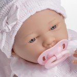 15" Realistic Baby Doll with Accessories - Pink Outfit