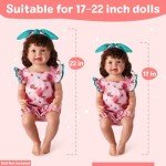 Reborn Baby Doll Clothes Outfits - 3 Pieces Set