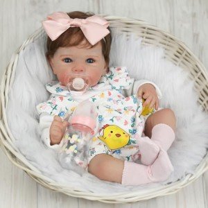 Lifelike 18 Inch Reborn Baby Doll for Kids