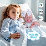 Aori 20-Inch Reborn Doll Blue Outfit Set