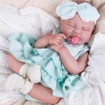 Aori Green Dress Set for 20-Inch Reborn Dolls