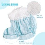 Aori 20-Inch Reborn Doll Blue Outfit Set