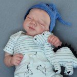 Realistic 18-Inch Reborn Baby Boy Doll