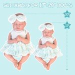 Aori Green Dress Set for 20-Inch Reborn Dolls