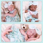 Aori Green Dress Set for 20-Inch Reborn Dolls