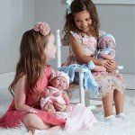 15" Realistic Baby Doll with Accessories - Pink Outfit