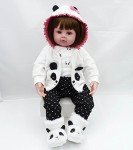 Panda Outfit Set for 22-Inch Reborn Dolls