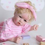 Cute 3-Piece Outfit Set for Reborn Dolls