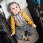 Cute Gray Outfits for 20-22 Inch Reborn Dolls