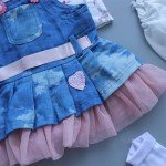 5-Piece Denim Outfit Set for Reborn Dolls