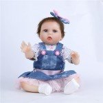 5-Piece Denim Outfit Set for Reborn Dolls