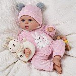 Cute Bunny Outfit Set for 17-22 Inch Dolls