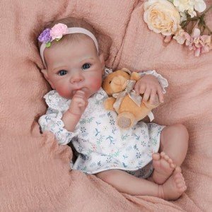 Lifelike 18" Reborn Baby Doll for Kids